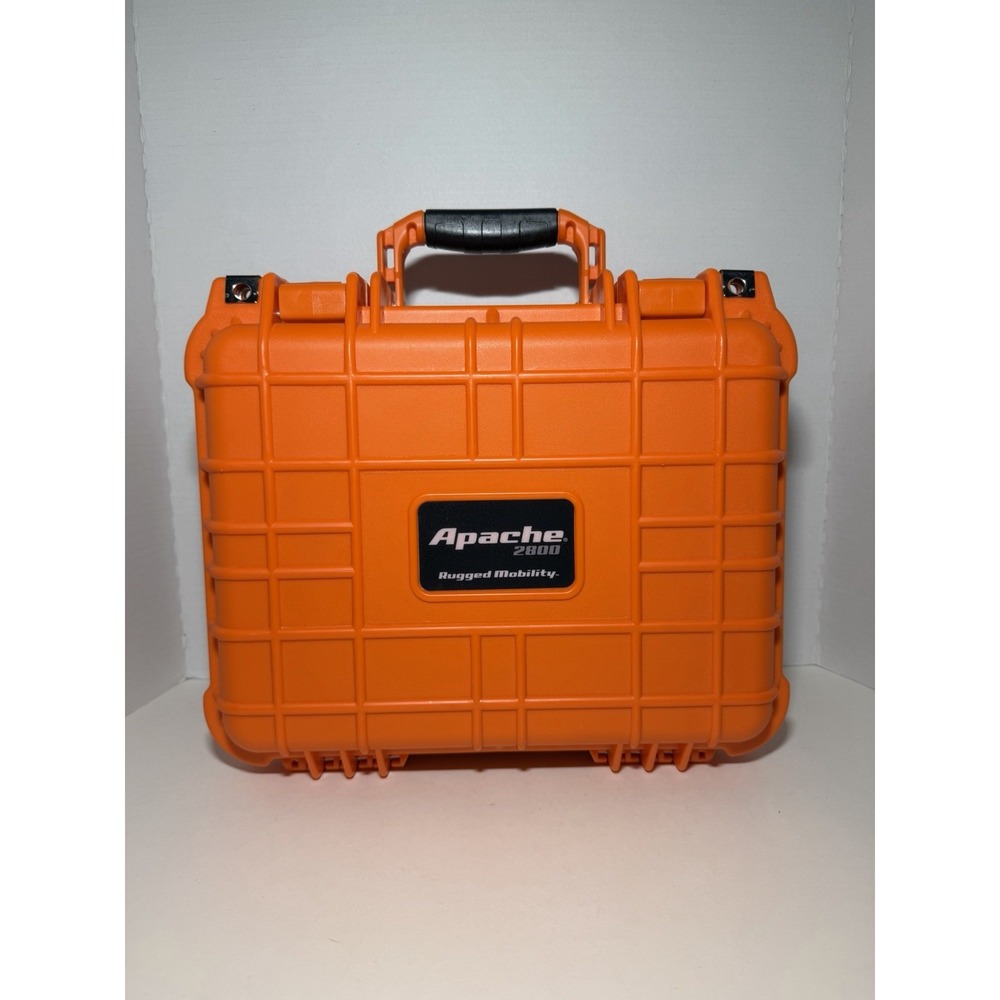 Apache 2800 Orange Hard Case IP65 Waterproof Dustproof Camera Pistol Equipment